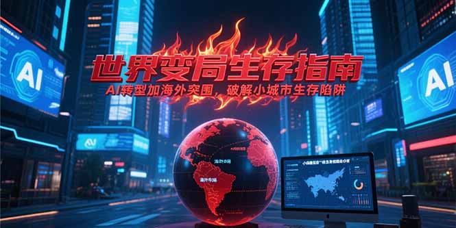 付费文章《世界变局生存指南，AI转型加海外突围，破解小城市生存陷阱》-928资源网