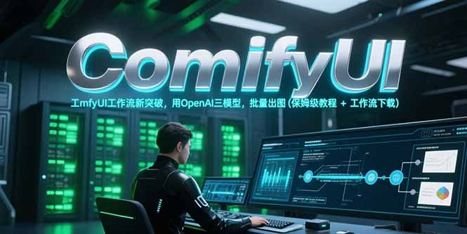 ComfyUI工作流新突破，用OpenAI三模型，批量出图(保姆级教程+工作流下载-928资源网