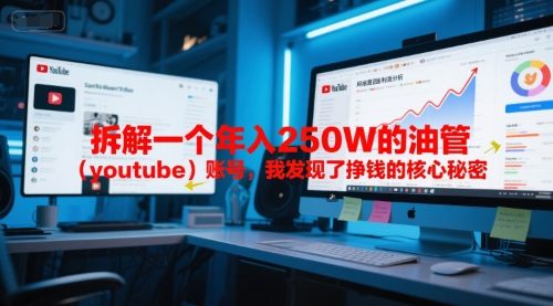 付费文章：拆解一个年入250W的油管(youtube)账号，我发现了挣钱的核心秘密-928资源网