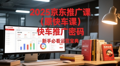 2025京东推广课(原快车课)解锁京东快车推广密码，新手必看运营宝典-928资源网