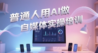 普通一个人用AI做自媒体，助你轻松开启AI自媒体创作之路-928资源网