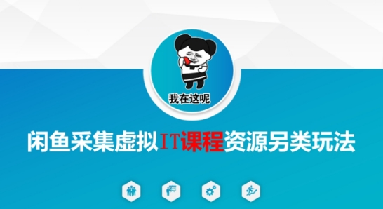 闲鱼采集虚拟IT课程资源另类玩法，干货满满-928资源网